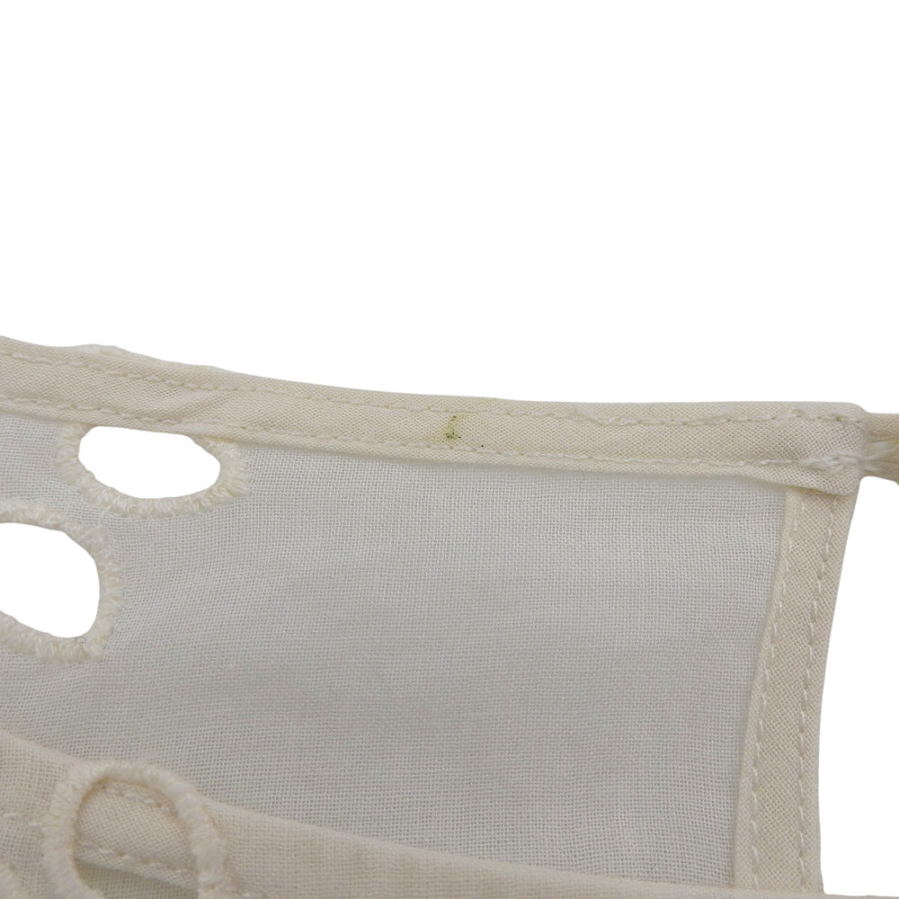 theory luxe セオリーリュクス 新品同様 MOSA SIMPKE FLR EYELET コットン 半袖トップス レディース アイボリー 38 03-0108230 トップス
