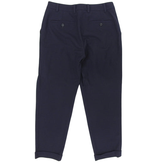 Theory Luxe Dolina Saxony Soft pants, like new, women's navy, size 38, 03-4306416