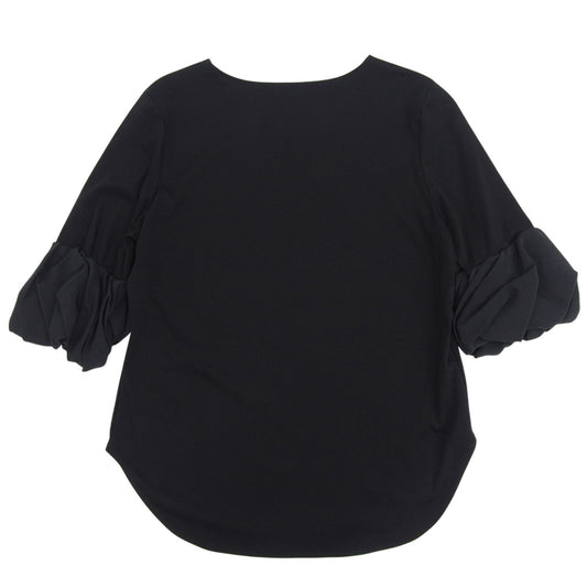 theory luxe セオリーリュクス 美品 HANAH COOL SMOOTH トップス レディース ブラック 38 03-9301015 トップス