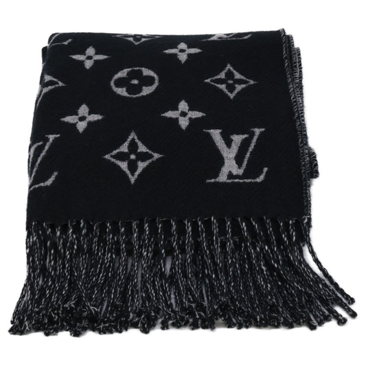 LOUIS VUITTON ルイヴィトン 【新品同様】M73055 エシャルプ ポルカグラム ウール/カシミヤ マフラー
