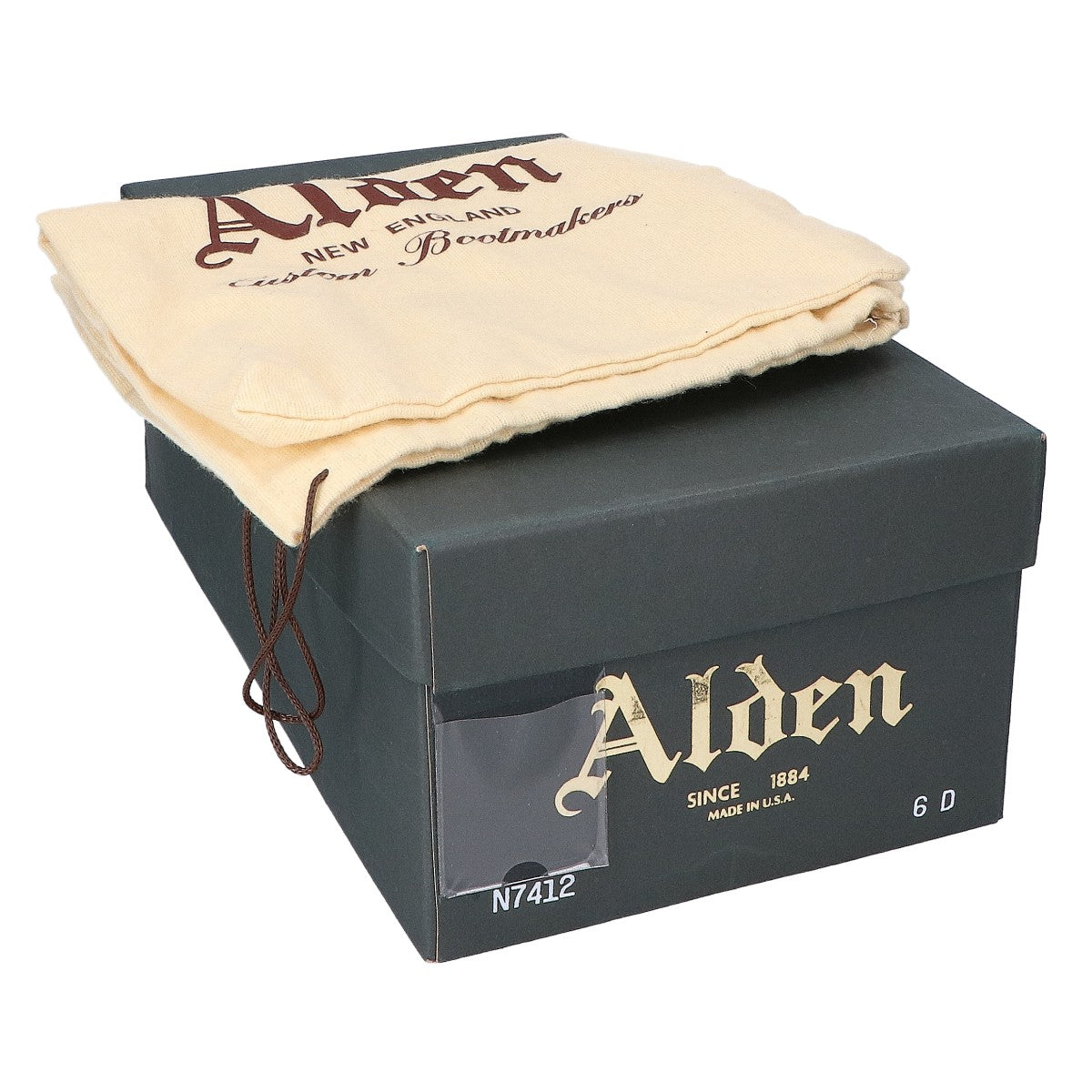 Alden オールデン 【美品】N7412 KENDALLラスト アルパイン スクエアトゥ シューズ シューズ