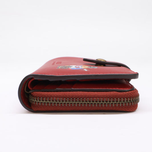 POLO RALPH LAUREN ポロ ラルフローレン 【新品同様】WAPOSLG0G220074 Polo ベア コンパクト ウォレット 二つ折り財布(小銭入れあり)