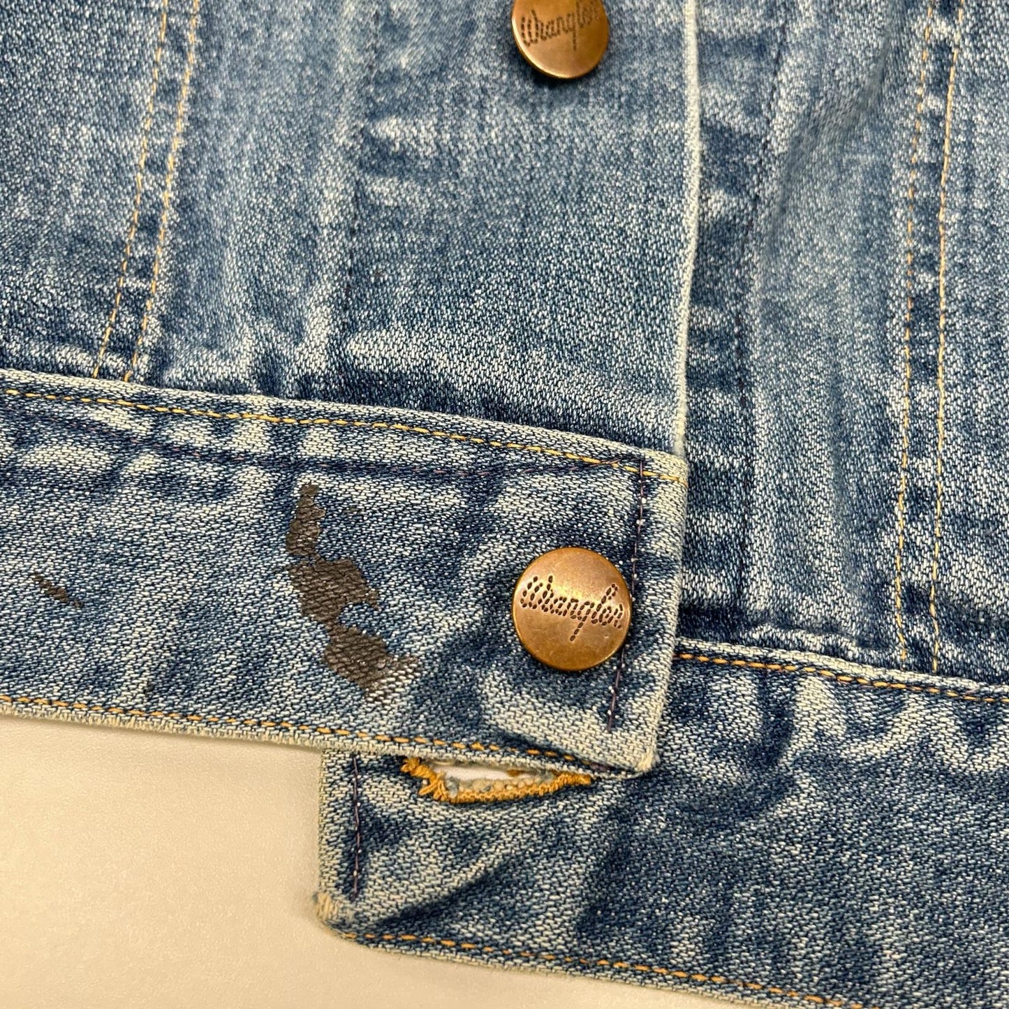 Wrangler ラングラー ブルー 124MJ 70s 黒タグ デニムジャケット ジャケット