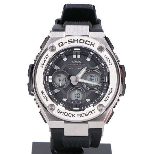 G-SHOCK ジーショック 【新品同様】GST-W310-1AJF G-STEEL Mid Size Series ジースチール マルチバンド6 タフソーラー電波 アナデジ 腕時計
