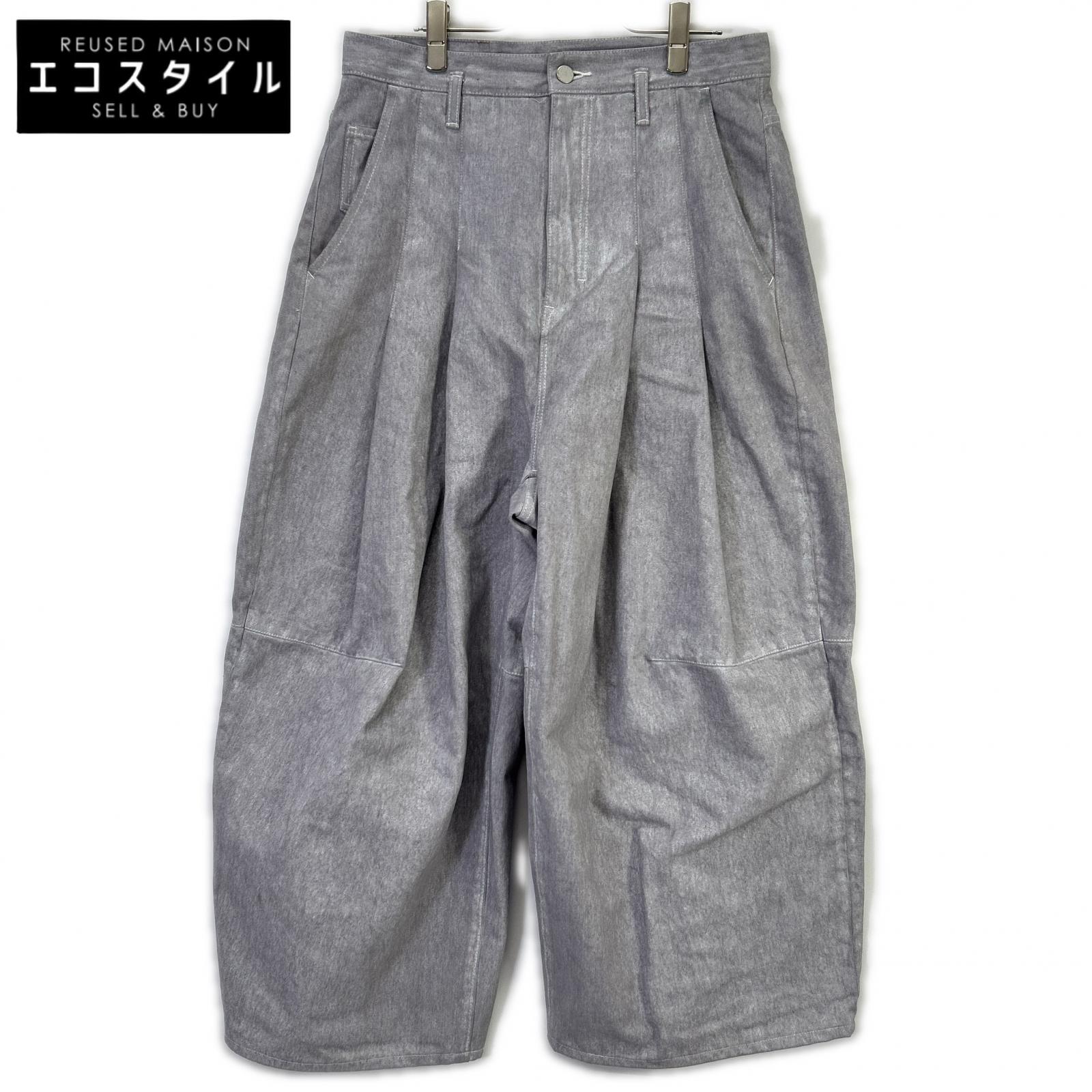 SHINYAKOZUKA シンヤコヅカ 2502SK34 GESSO WHITE CITY BAGGY デニム