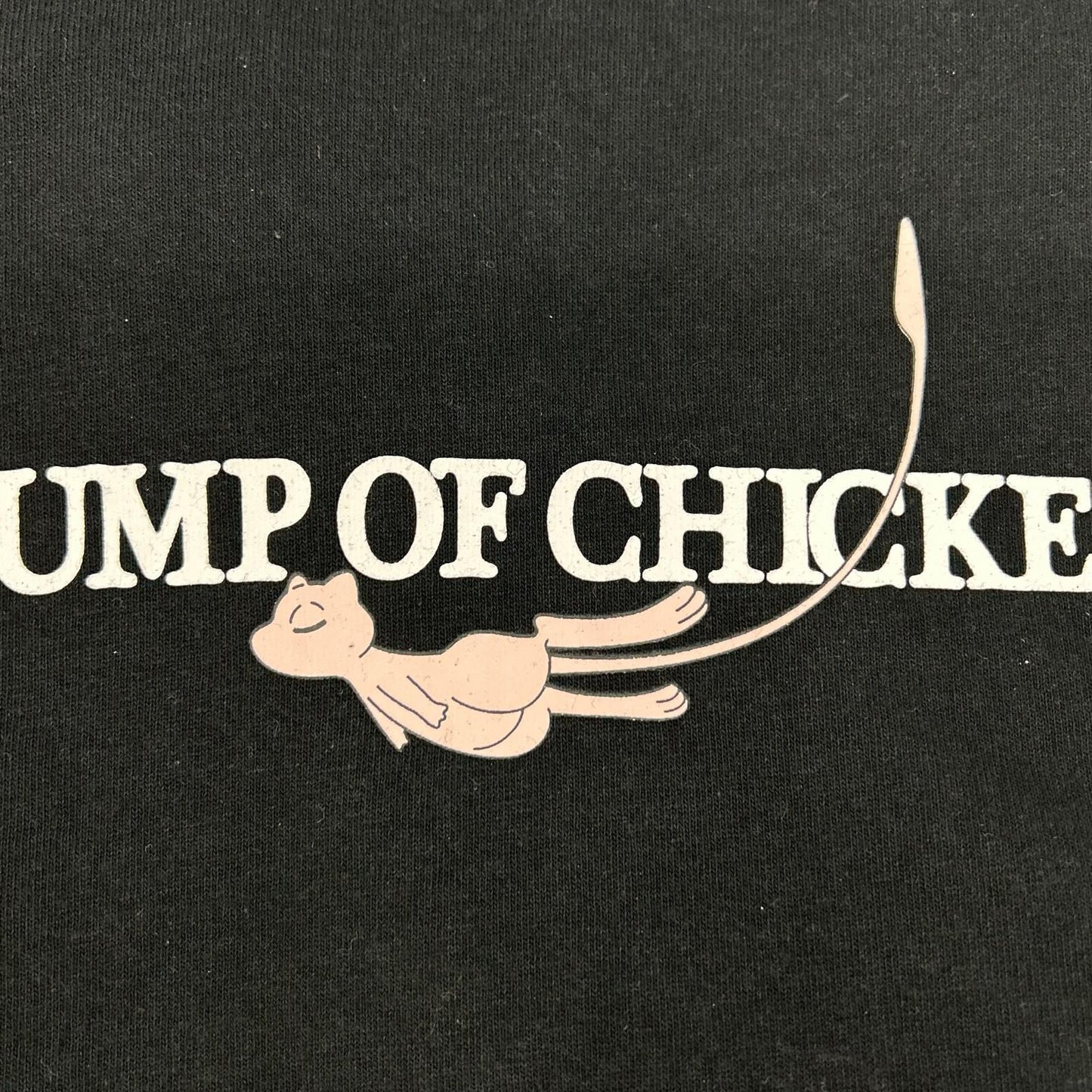 BUMP OF CHICKEN バンプオブチキン ブラック ミュウ プリント ツアー Tシャツ トップス