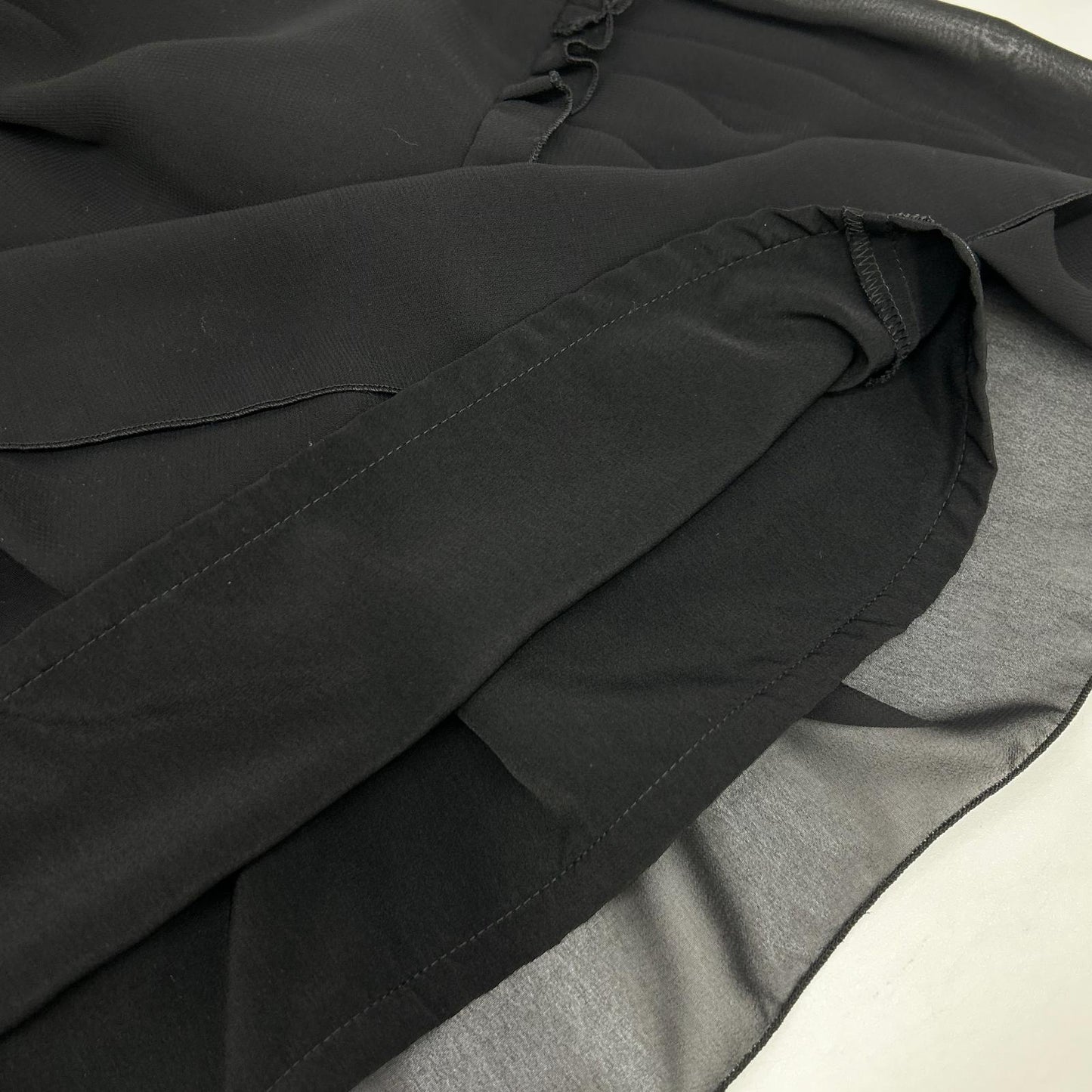 DAISY LIN デイジーリン 06182 19年 ブラック Dress Chiffon Millefeuille ワンピース ワンピース