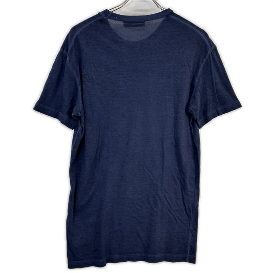 DSQUARED2 ディースクエアード S74GD0584 S21600 19AW Cool Fit ネイビー タイガーロゴプリント Tシャツ トップス