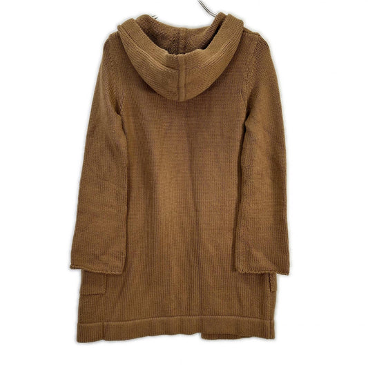 FOXEY フォクシー 38915 ブラウン コットン混 フーディカーディガン トップス