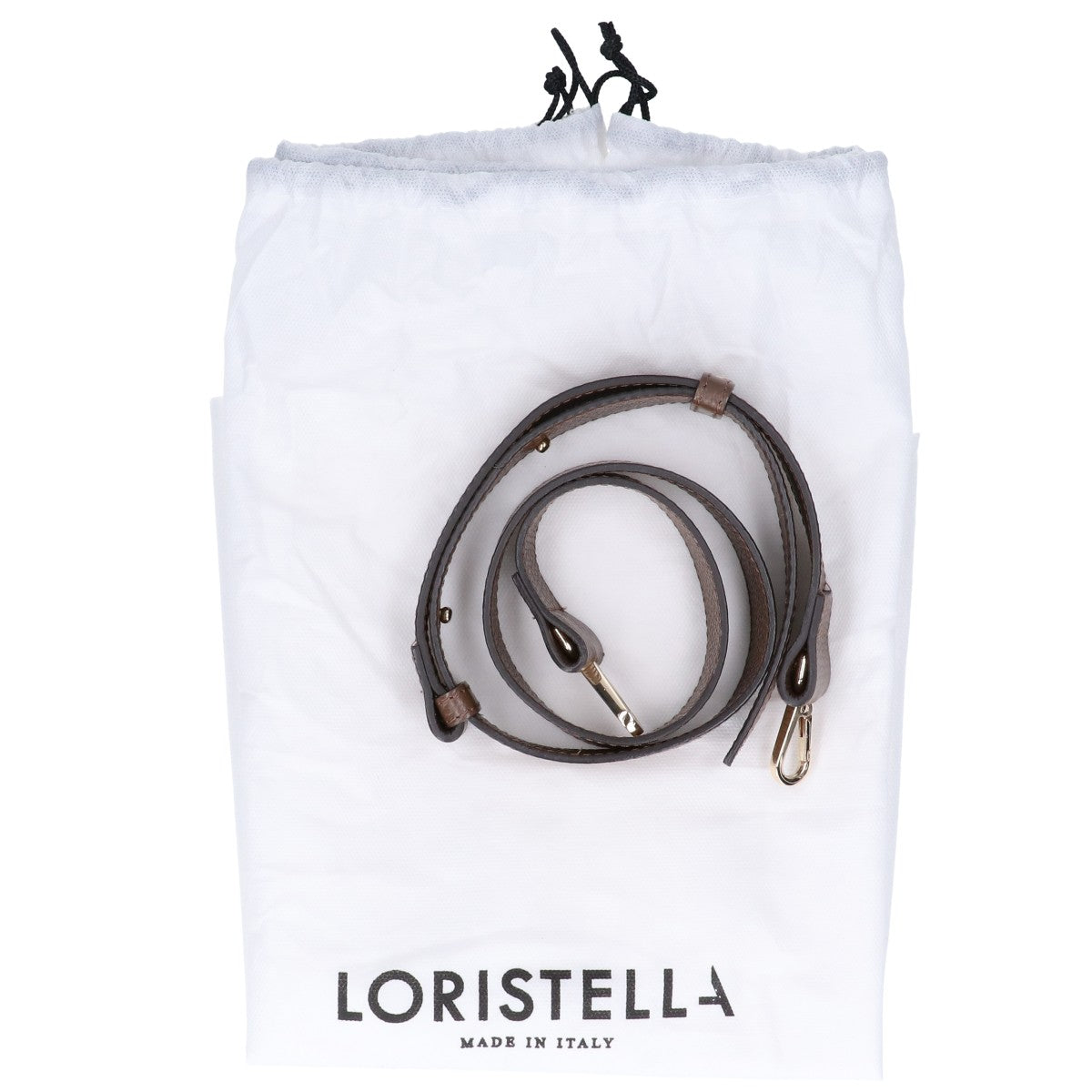 LORISTELLA Loristella canvas/leather flap 2-way tote bag