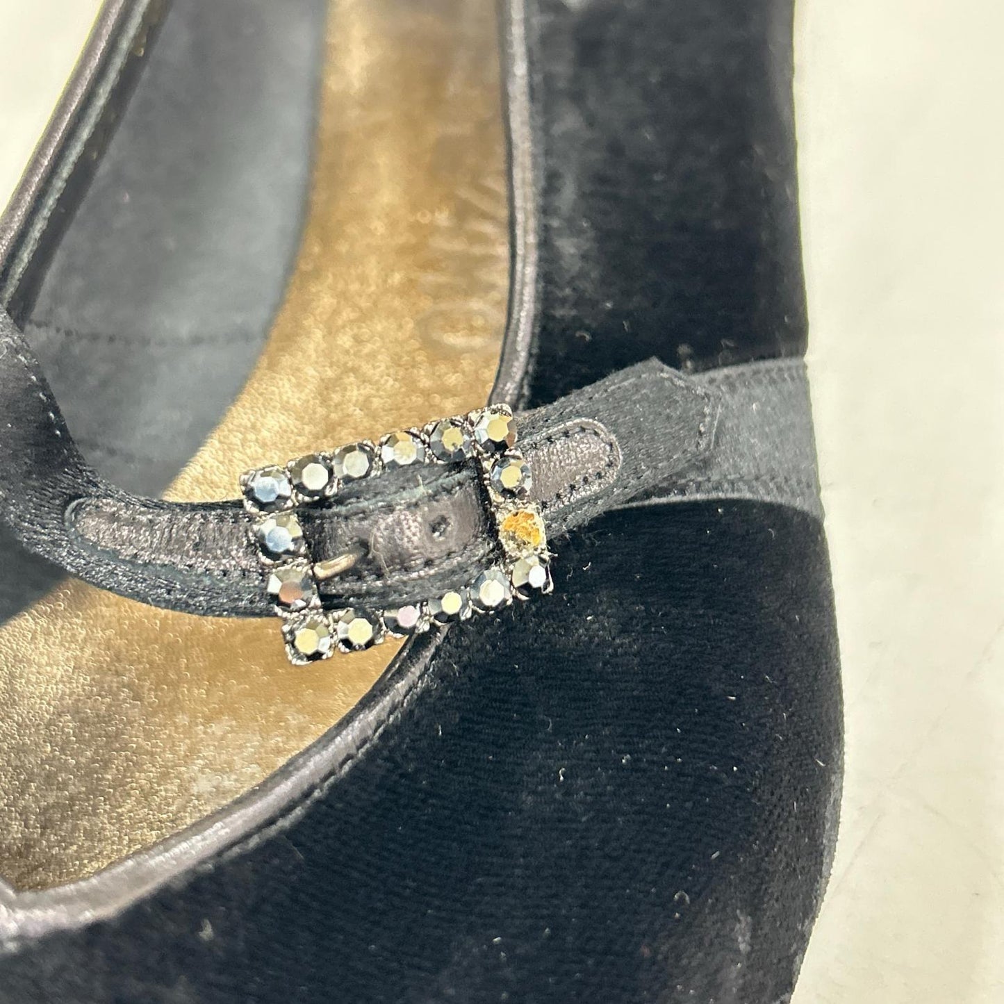 SalvatoreFerragamo サルバトーレフェラガモ Audrey オードリー サテンベルト ベルベット フラットシューズ シューズ