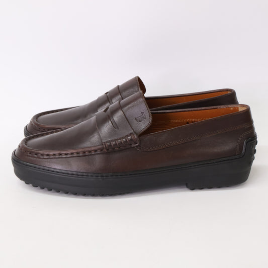 TOD'S トッズ レザー ドライビング ペニーローファー シューズ