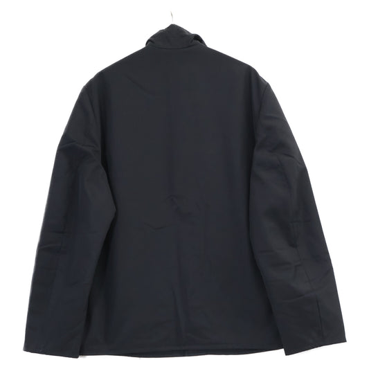 HERMES 【domestic authorized】nylon zip-up stand-collar jacket jacket
