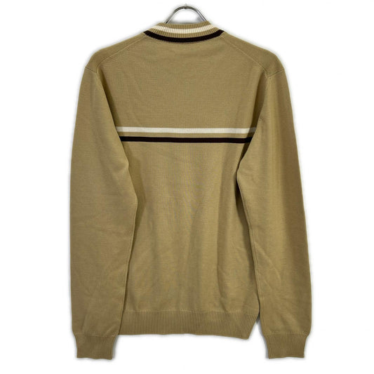 HERMÈS beige wool V-neck sweater Tops