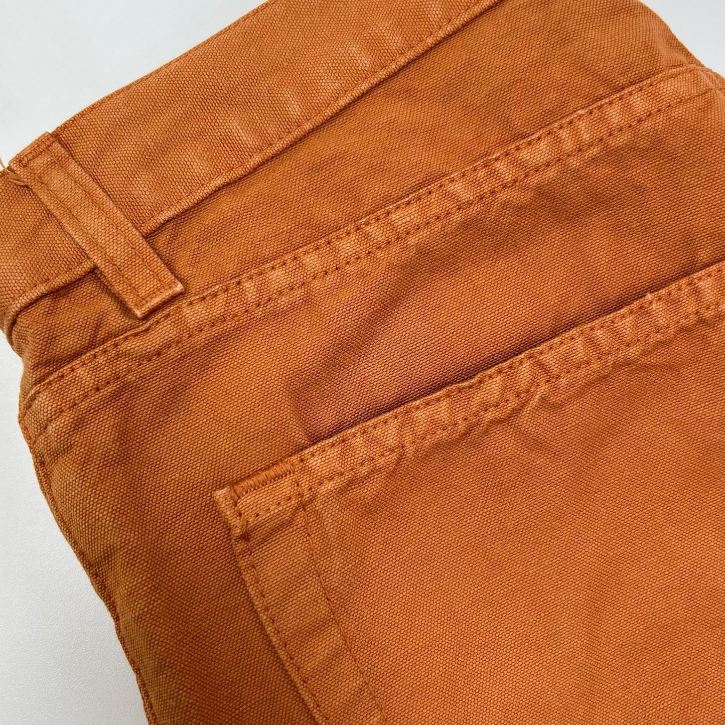 Loro Piana ロロピアーナ オレンジ リネンコットン パンツ ボトムス
