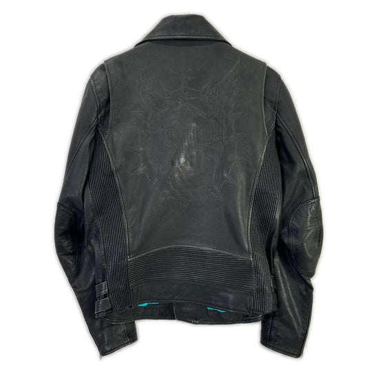 DIESEL ディーゼル ブラック Limited Edition ダブルライダースジャケット ジャケット