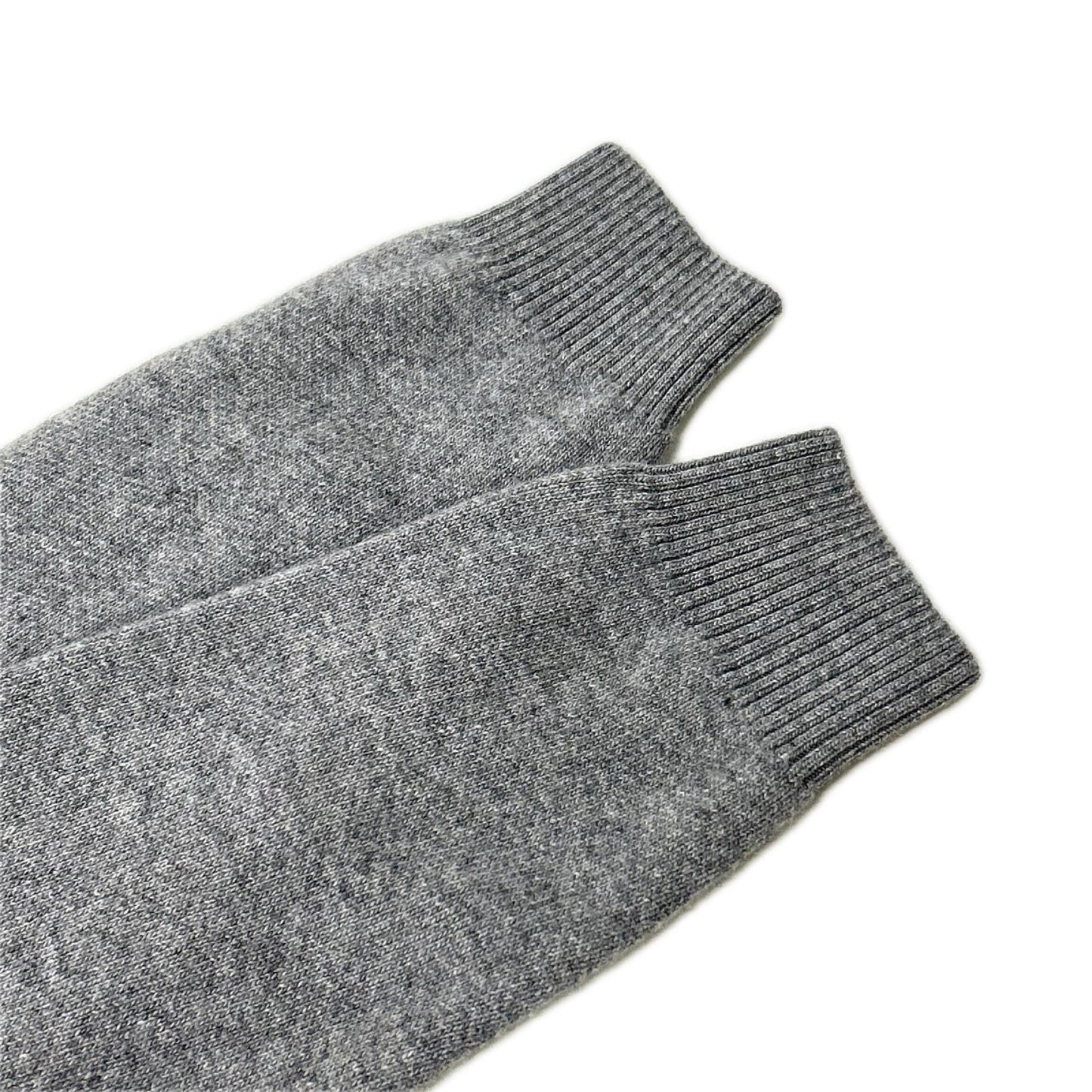 P.M.D.S.(PREMIUM MOOD DENIM SUPERIOR) ピーエムディーエス グレー カシミヤ混 クルーネックセーター トップス