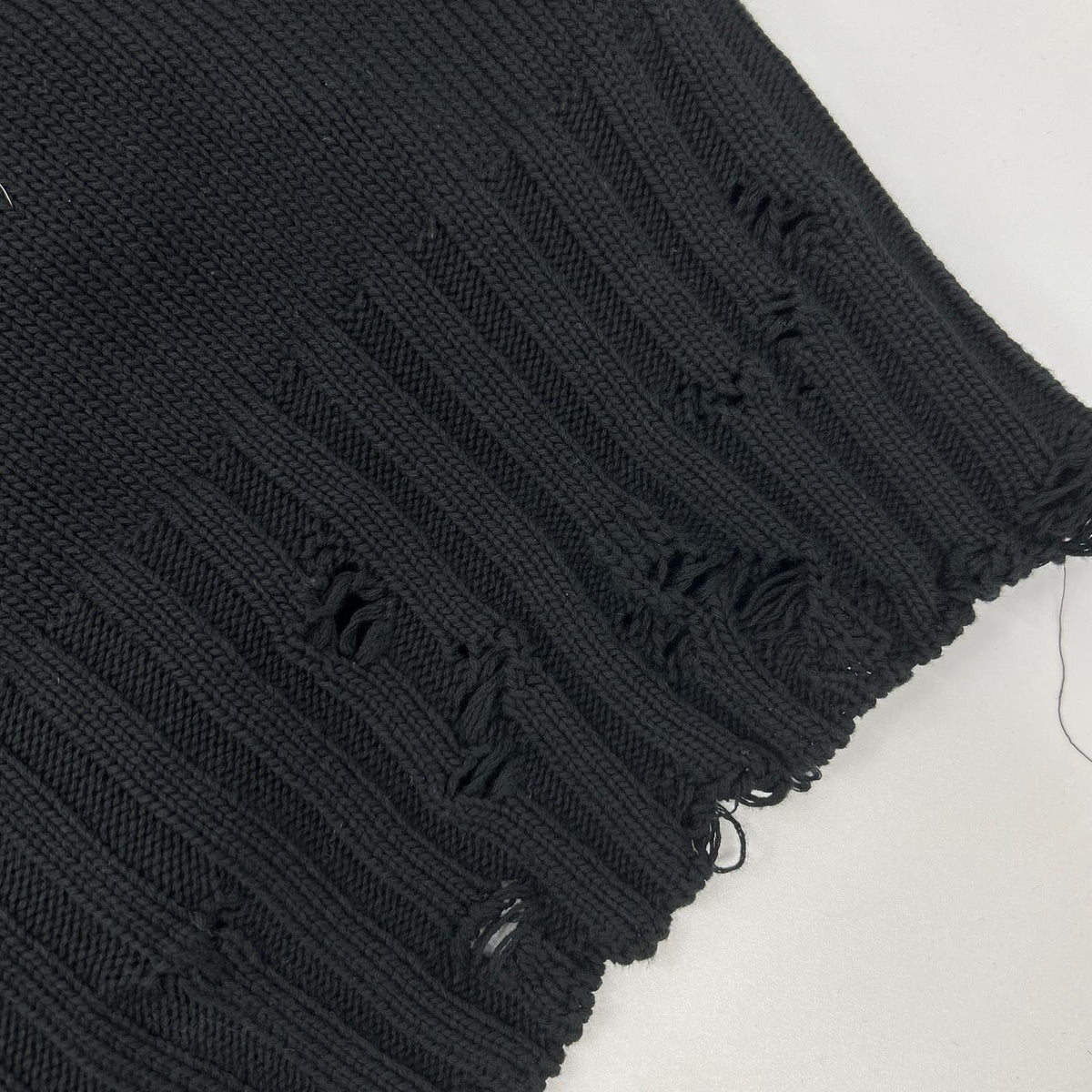 MARNI マルニ 22AW GCMG0210A0UFC652 ブラック コットン ツイスト クルーネック セーター トップス