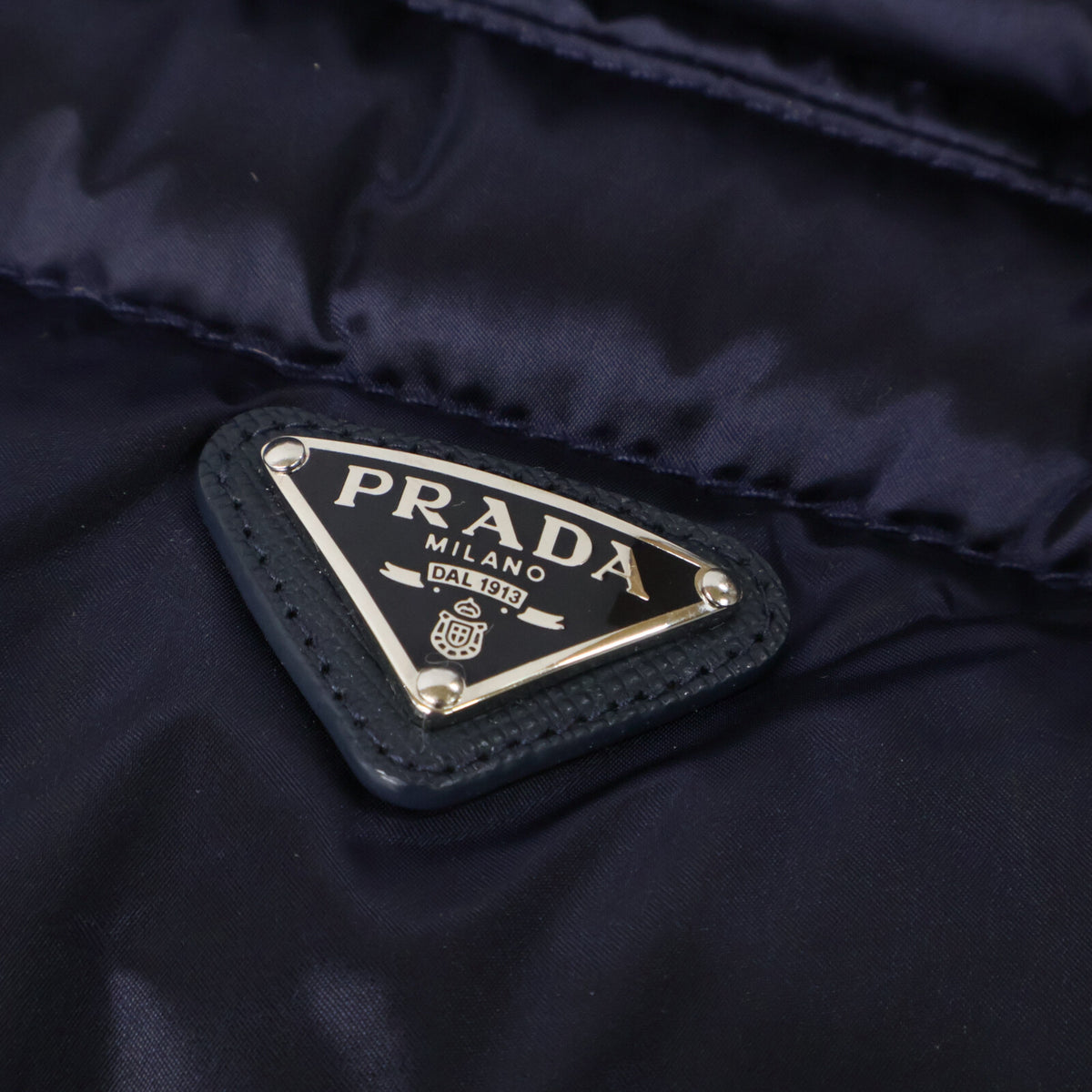 PRADA プラダ 【国内正規】290546 トライアングルロゴ ダウン ベスト