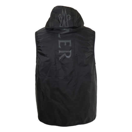 MONCLER モンクレール 新品同様 24年 MORETAN ナイロン フーディー ベスト ジャケット