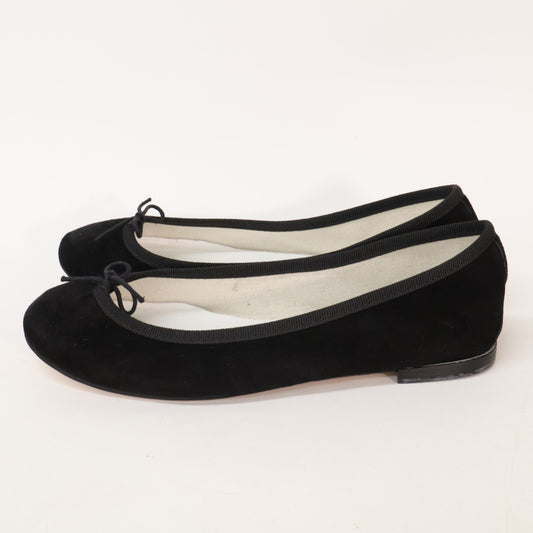repetto レペット リボン スエード バレリーナ フラット シューズ シューズ