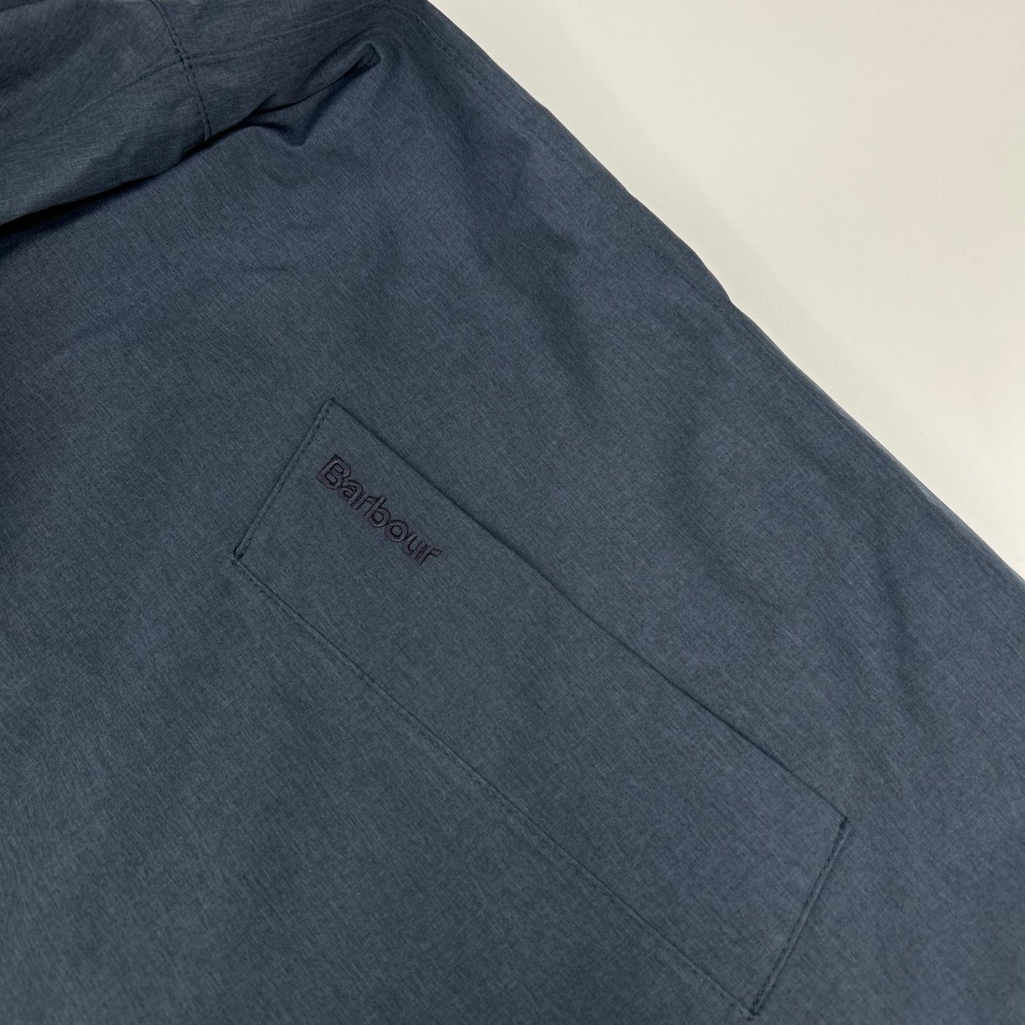 Barbour Barbour MWB1158 navy Barbour Rokig Hooded Waterproof Mac trench jacket jacket