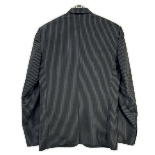 Dior HOMME ディオールオム 123C722A1787 ブラック ウール ピンストライプ テーラードジャケット ジャケット