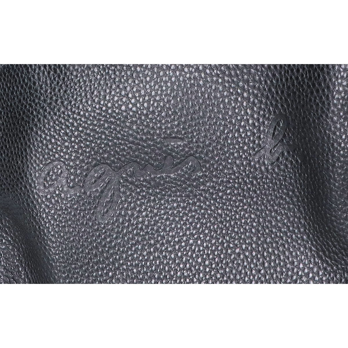 agnes b アニエスベー NS03-03 エンボスロゴ レザー ショルダーバッグ
