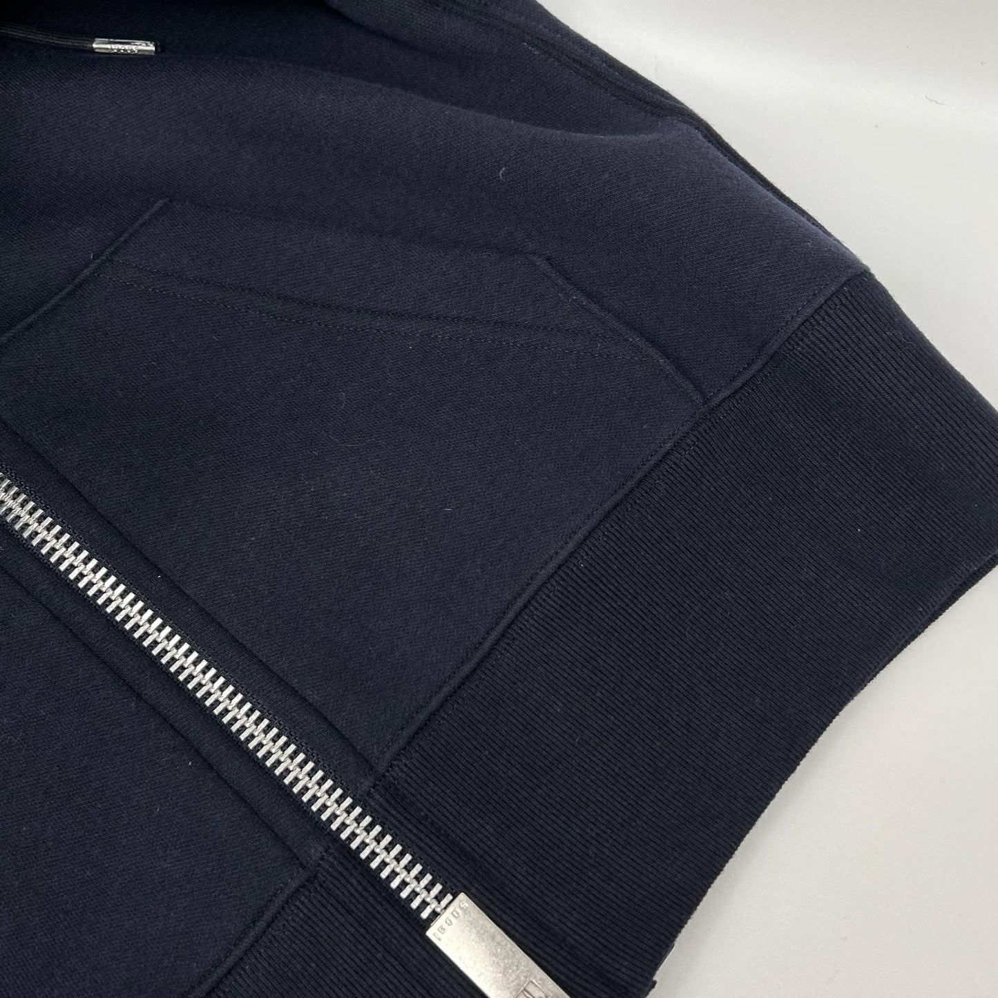 sacai サカイ 23年 23-06681 ネイビー MA-1 Sponge Sweat Hoodie ブルゾン ジャケット