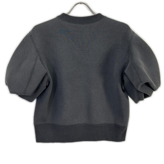 sacai サカイ 24SS 24-07164 グレー Sponge Sweat Pullover トップス