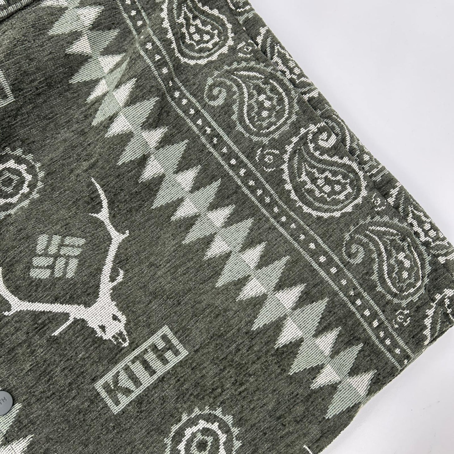 KITH キス Columbia×South2 West8 カーキ Tapester コーチジャケット ジャケット