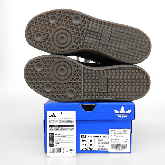 adidas アディダス BW ARMY "Hartcopy" CORE スニーカー シューズ メンズ 黒 ブラック 26.5cm KK3303 シューズ