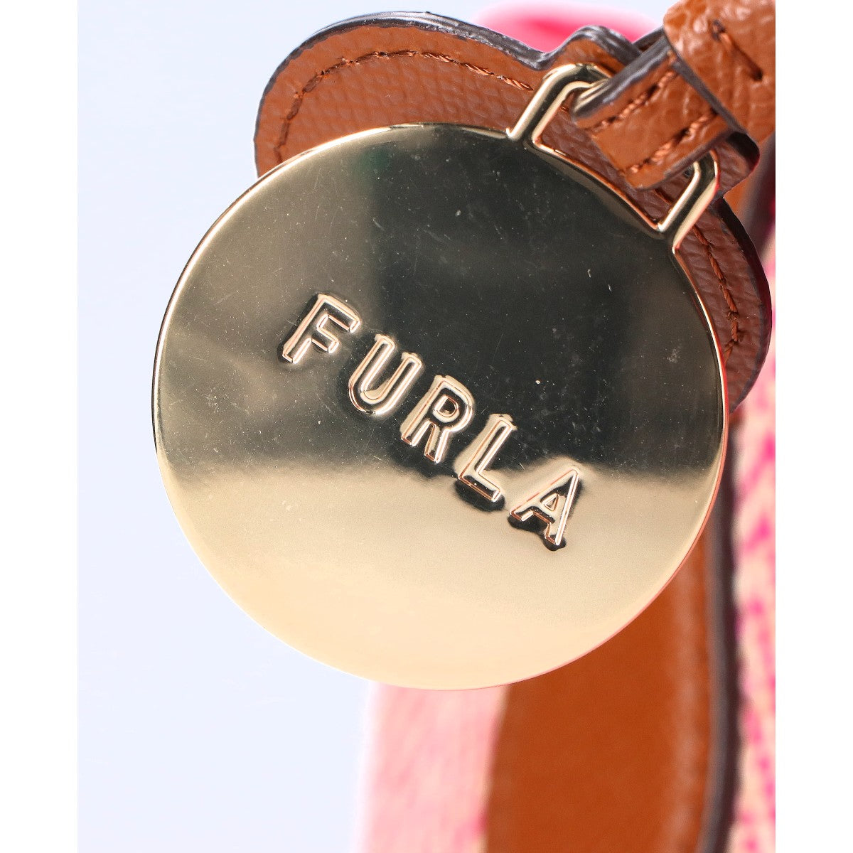 FURLA ERA Herringbone Tote Bag