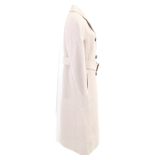 S MaxMara エスマックスマーラ 【美品/国内正規】301401275 CUCITO A MANO ウール ベルト付 ロング コート