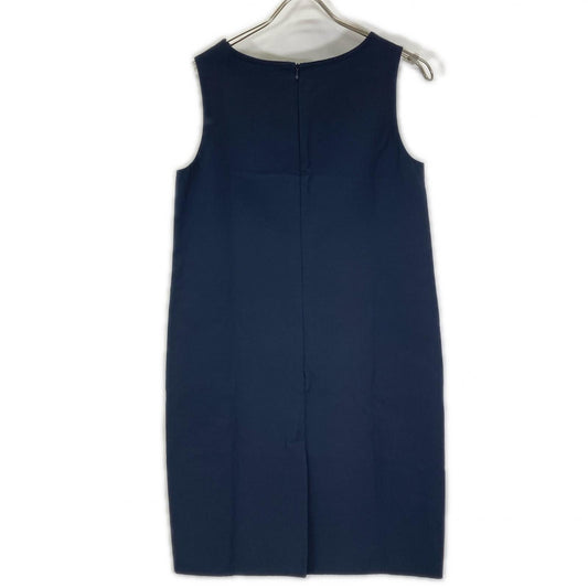 MANZONI 24 navy 23PM223 sleeveless dress dress