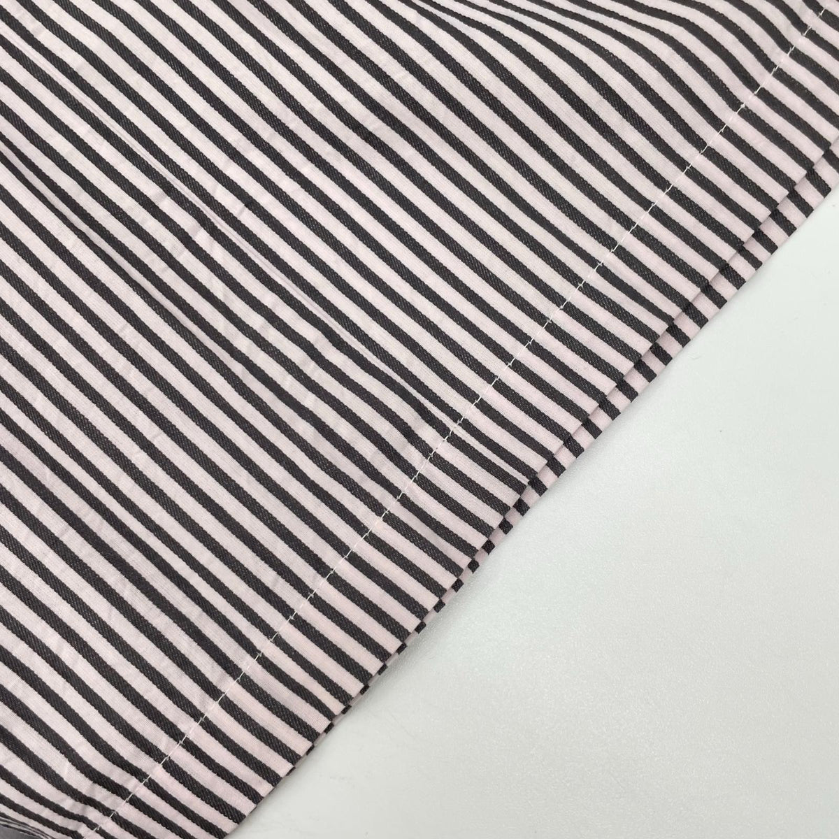 ne quittez pas ヌキテパ 010451GF1 ピンク Cotton Poplin Wave Tuck Dress ワンピース