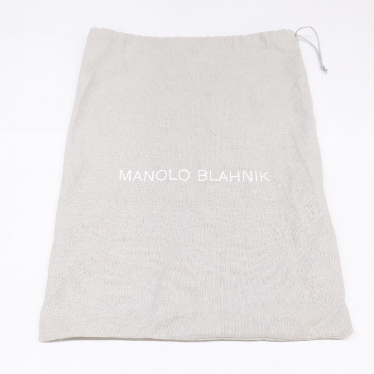 MANOLO BLAHNIK マノロブラニク 【美品】ビジュー サテン スリングバック フラット サンダル シューズ