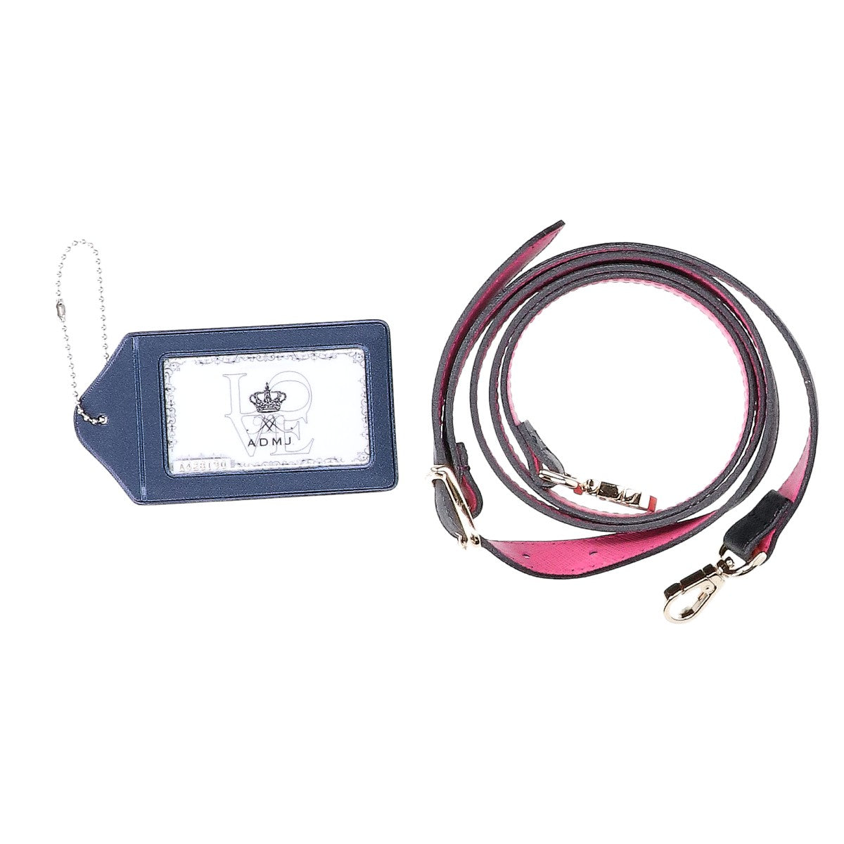 A.D.M.J. Accessoires De Mademoiselle ADMJ 【美品】17AW01023 レザー 2WAY ショルダーバッグ