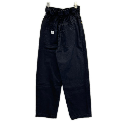 SEA ROOM LYNN Sea Room Lynn 122444997 Black over-waist wide denim SRN05 Bottoms