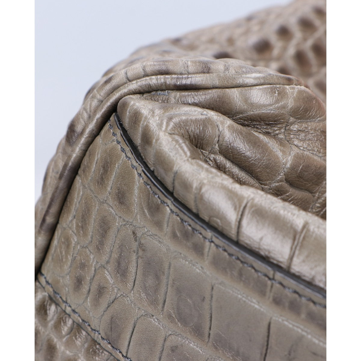 Max Mara マックスマーラ 14-51-63593 型押しレザー 2WAY トートバッグ