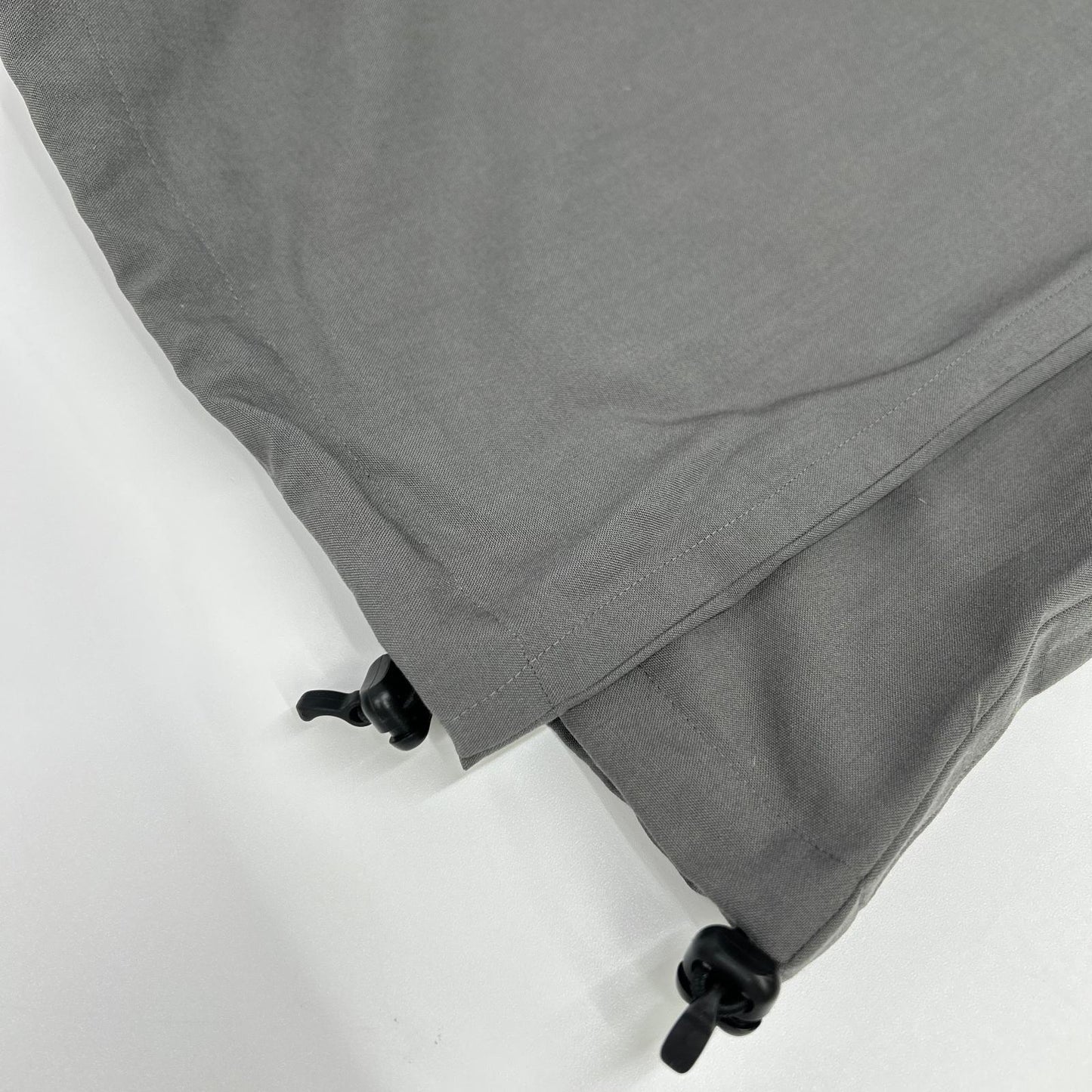 YOAK ヨーク YK26SS01173P グレー Wool Washer Tropical 2pleated Easy Trousers ボトムス