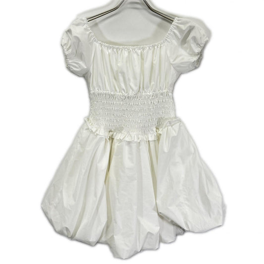 Bibiy ビビィ B60-OP146 ホワイト ELODIE MINI DRESS ワンピース ワンピース