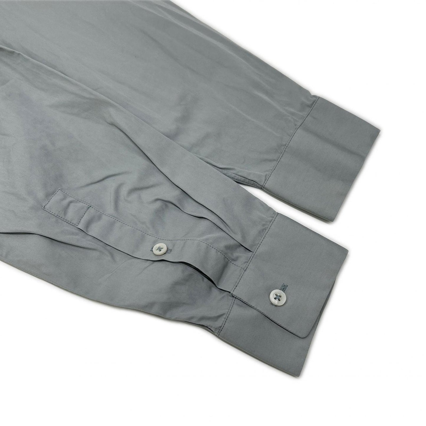 JILSANDER ジルサンダー 18年 JSUUN740226 グレー 長袖 セミワイド シャツ トップス