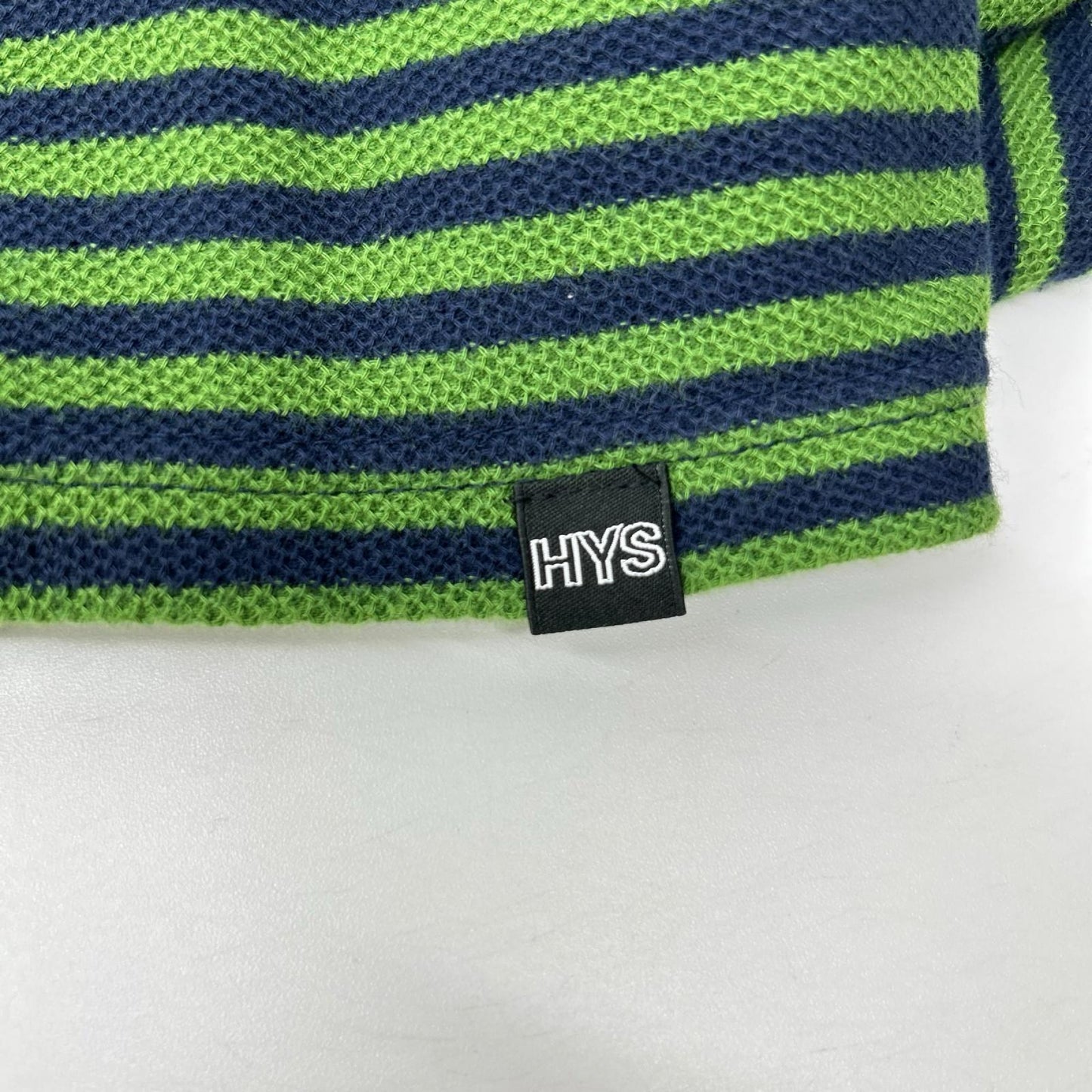 HYSTERIC GLAMOUR ヒステリックグラマー 01251CL06 グリーンネイビー HYSTERIC BABIES ボーダー Tシャツ トップス