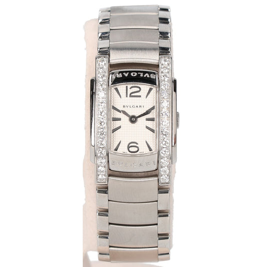 BVLGARI ブルガリ 新品仕上げ済み AA26C6SDS Ashoma D アショーマ ダイヤモンド クオーツ 腕時計