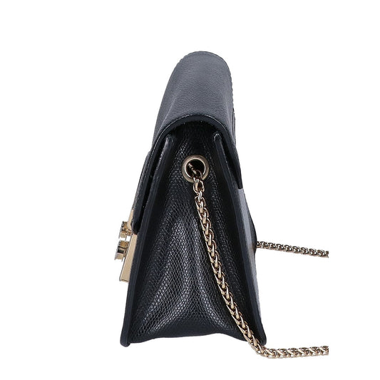 FURLA フルラ G6400/B5 METROPOLIS メトロポリタン フラップ チェーン ショルダーバッグ