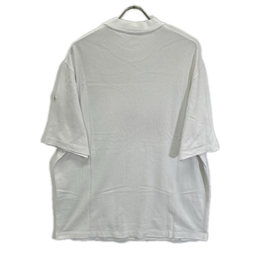 MONCLER モンクレール 22年 ホワイト 刺繍ロゴ SS TSHIRT トップス