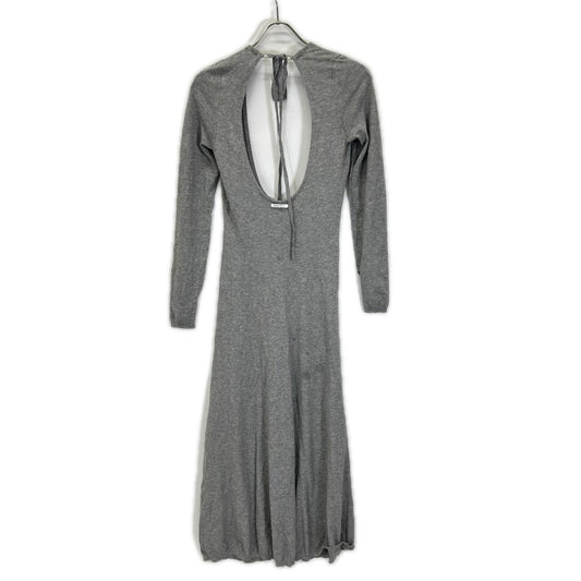 Rosarymoon ロザリームーン 25RF-7023 Gray Layered Bare Knit Dress Dress