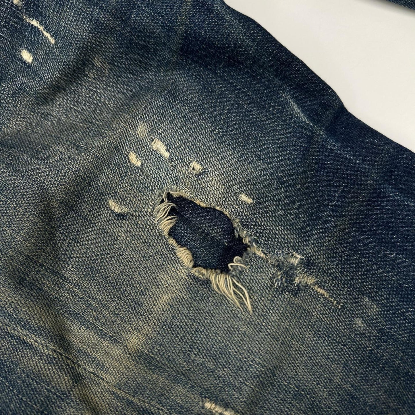 DSQUARED2 ディースクエアード S74LB0541 ネイビー Sexy Twist Jean ボタンフライデニムパンツ ボトムス