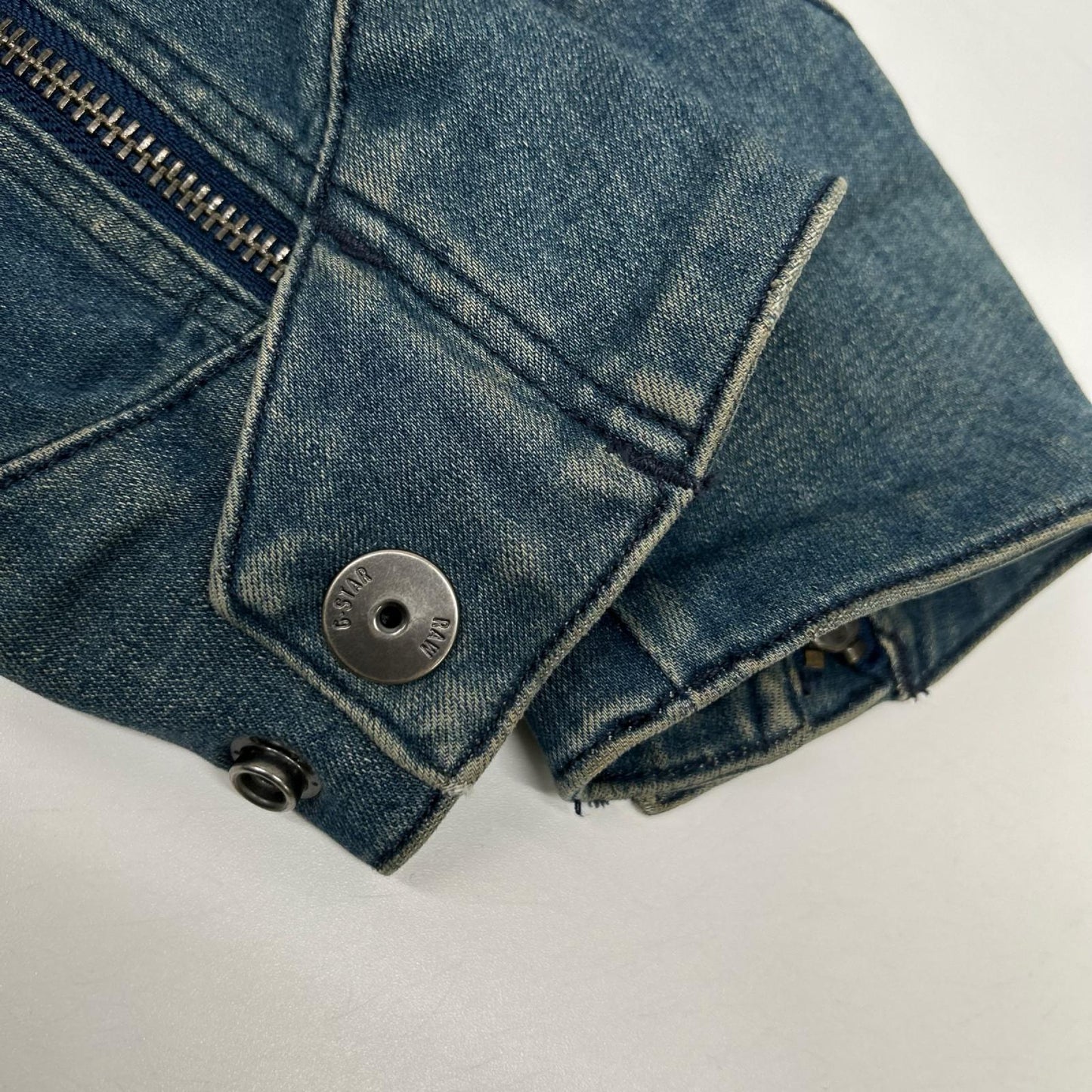 G-STAR RAW ジースターロゥ D06813-8969-424 ブルー デニムジャケット ジャケット